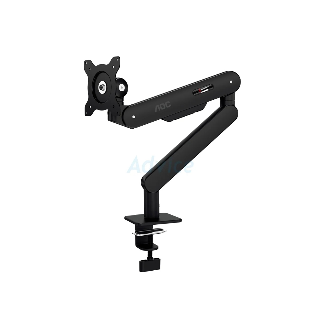 ขาตั้งจอ Monitor Arm AOC AM400B Ergonomic Design Single Black  (หมุน 360 องศา) 360 degree rotation แ