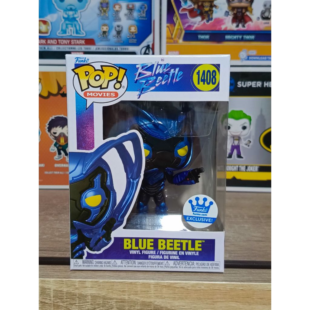 Funko Pop! : Blue Beetle - Blue Beetle [ กล่องสินค้า - 9/10 ]