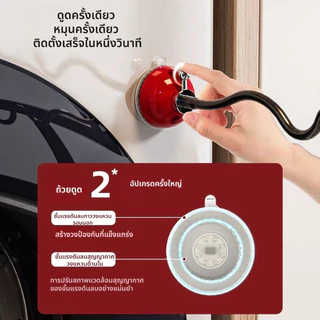 Dear Home ที่กั้นประตูเครื่องซักผ้าฝาหน้า ดูดช่วยยึดประตูเปิดออก ป้องกันกลิ่น