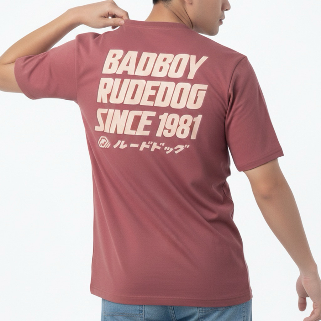 RudeDog เสื้อยืด Cityraw แขนสั้น ผ้ายืด นิ่ม ของแท้ ของใหม่ มือ1 Clothing ดีไซน์โดดเด่นด้วยโลโก้ RUDEDOG