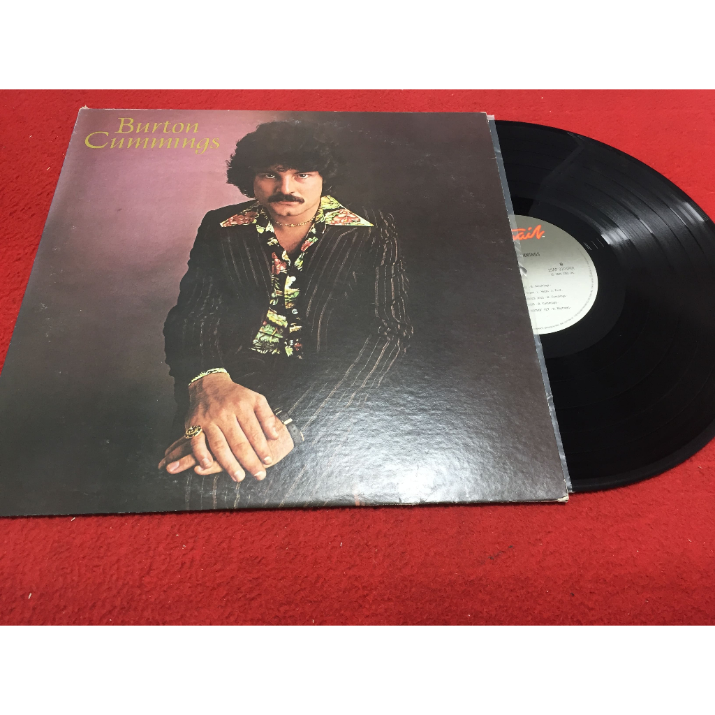 Burton Cummings - Burton Cummings ขนาด 12 นิ้ว LP ร้าน PinHaiMusic B84