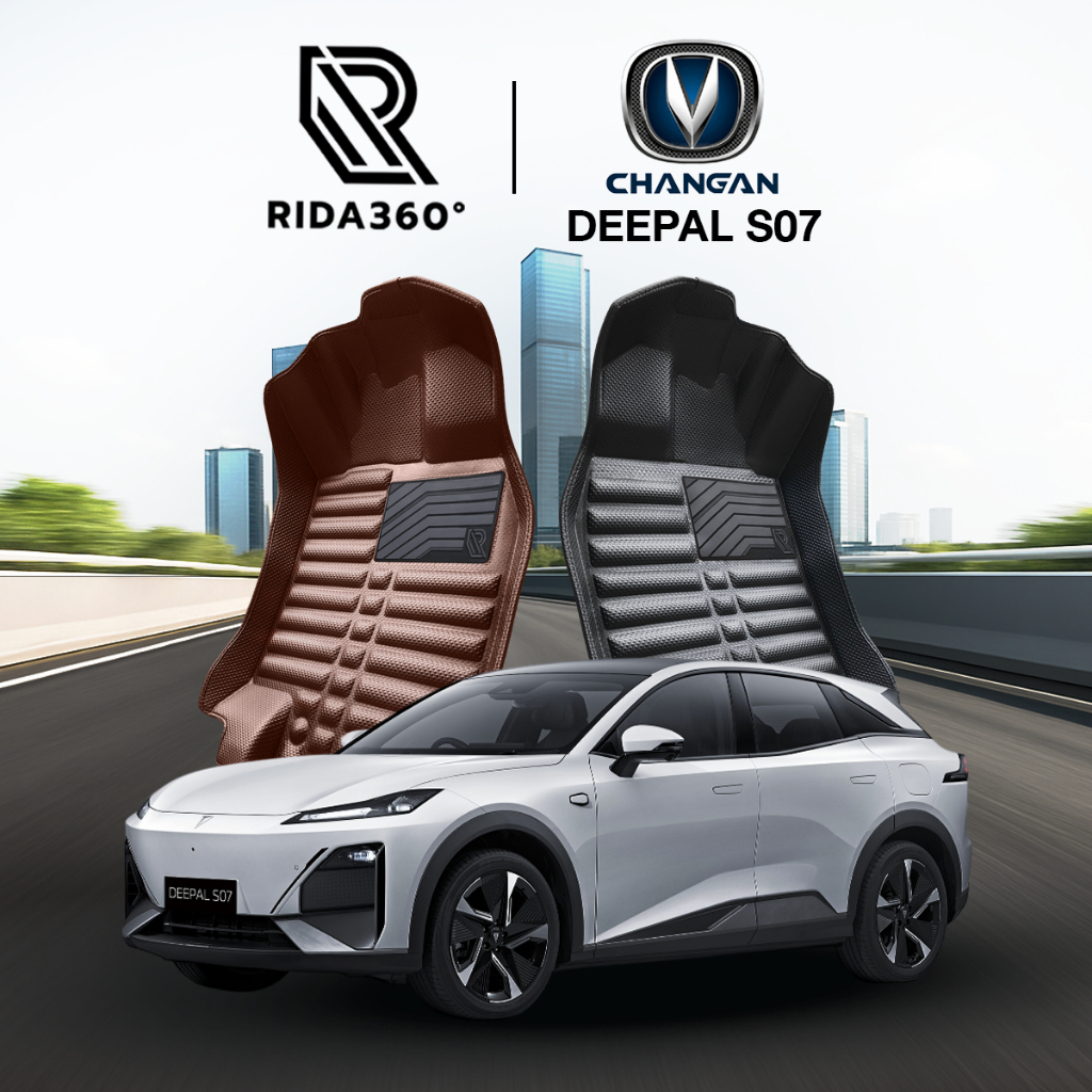 [RIDA360°] พรมรถยนต์ DEEPAL S07 2024-2026 พรมปั๊มขึ้นรูปชิ้นเดียวไร้รอยต่อ รับประกัน5ปี [164]