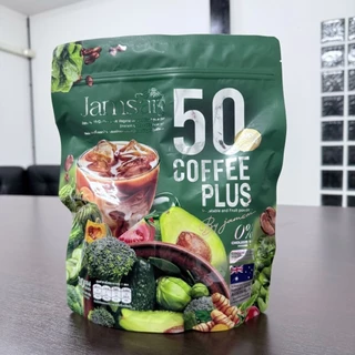 🥬🫛☕️กาแฟผักแจ่มใส JAMSAI 50 COFFEE PLUS