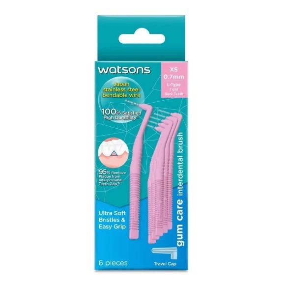 ลดเพิ่ม 30% 🔥 WATSONS วัตสัน แปรงขัดซอกฟัน ไหมขัดฟัน ไหม ขัดฟัน ทรง L