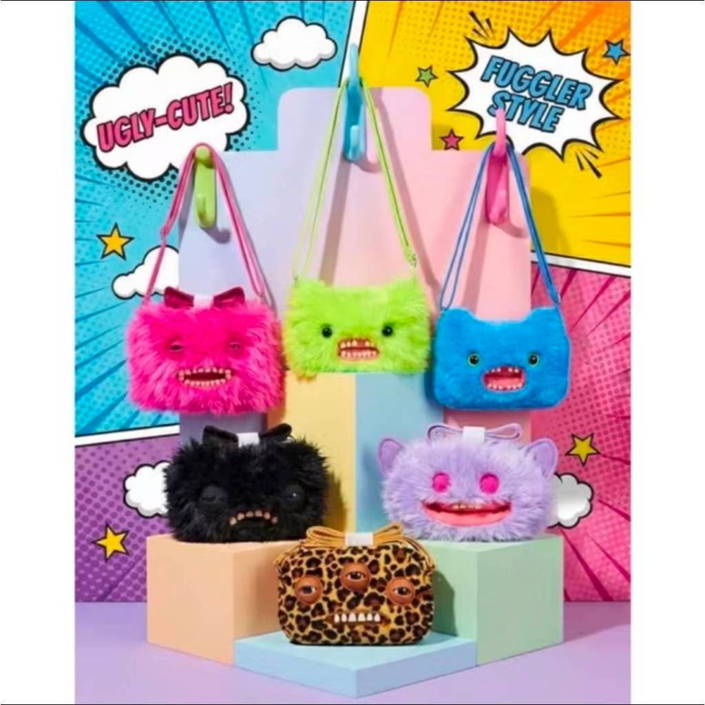 พร้อมส่ง! กระเป๋าสะพายFUGGLER Funny Ugly Monster ของแท้ Shoulder bag มีหลายสี