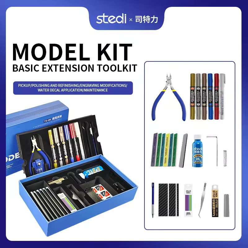 stedi tz-02 Model Kit Basic Extension Toolkit เซตอุปกรณ์ประกอบโมเดล ยกชุดสุดคุ้ม