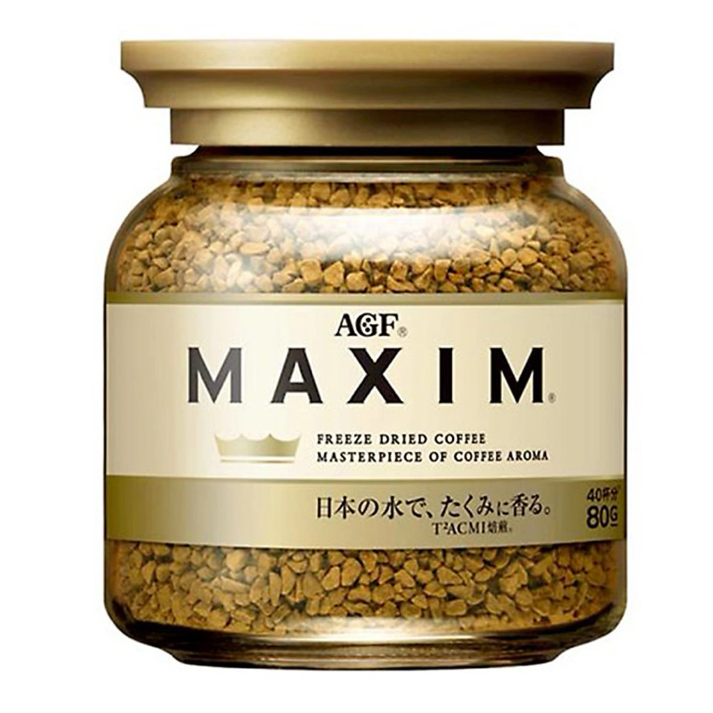 พร้อมส่ง กาแฟแม็กซิม แท้ ญี่ปุ่น maxim coffee กาแฟฟรีซดราย 80 ก. หมดอายุ11/2027