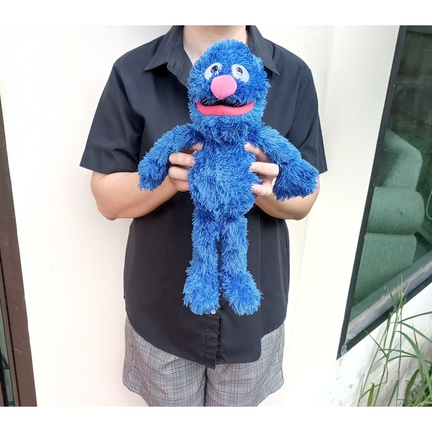 ตุ๊กตา SESAME STREET Grover ขนาด 15 นิ้ว งานป้าย GUND SESAME STREET