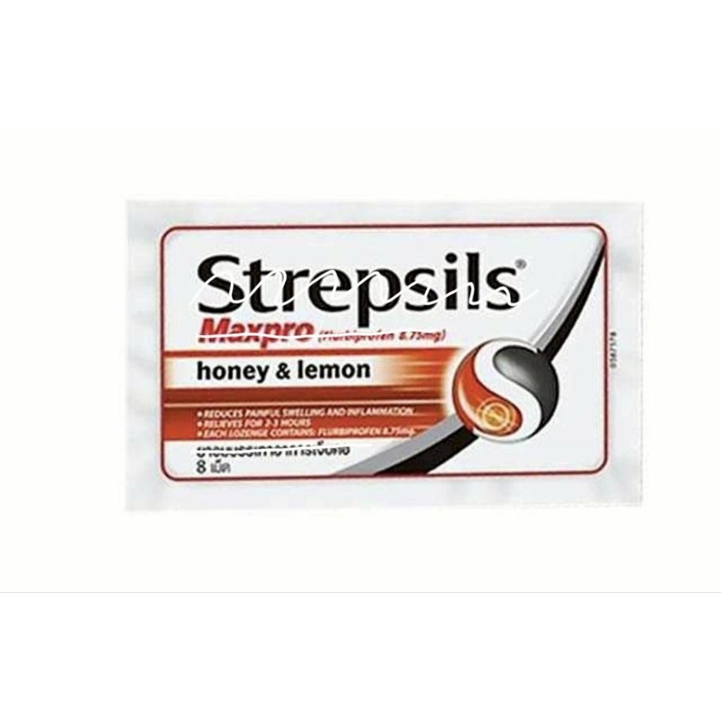 S trep sils M axpro 8 tap บ รรเท า คออักเส บ