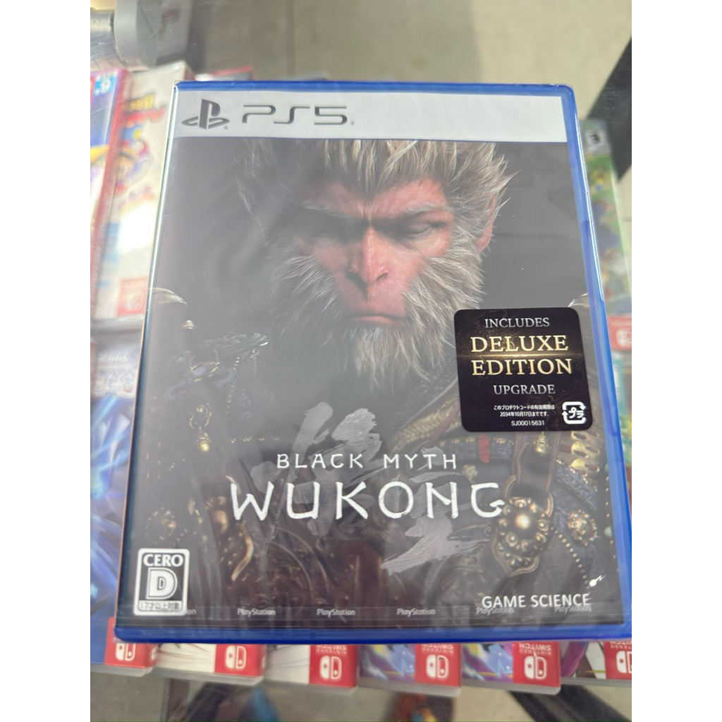 แผ่น ps5 มือหนึ่ง black myth wukong