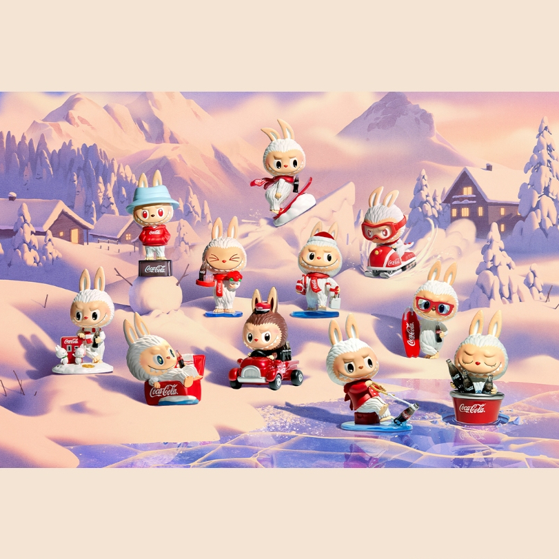 [เลือกตัวได้ พร้อมส่งจากไทย] โมเดล ลาบูบู้โค้ก The Monsters Coca-Cola Series Figures เช็กการ์ด ไม่แกะซอง ของแท้ 100%