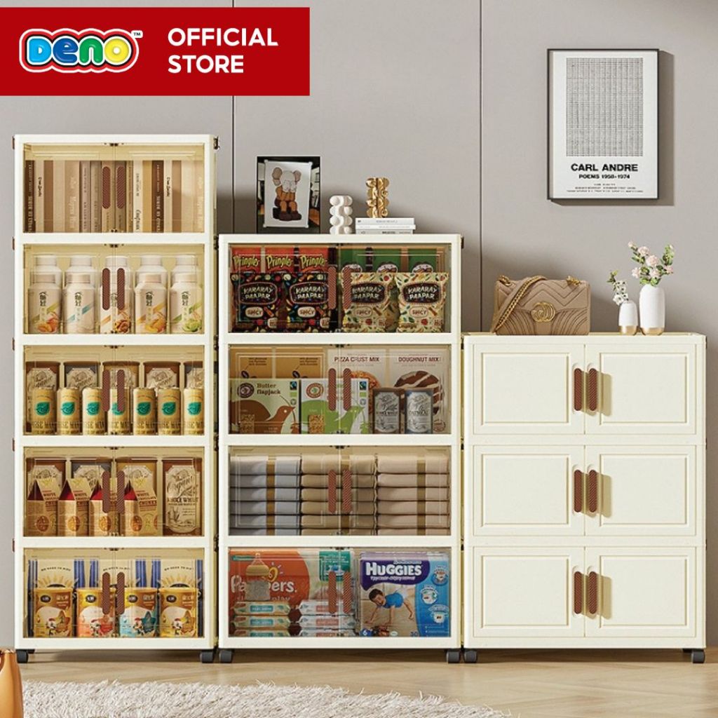Deno (ดีโน่) ชั้นเก็บของหน้ากว้าง 48cm 3 ชั้น 4 ชั้น 5 ชั้น