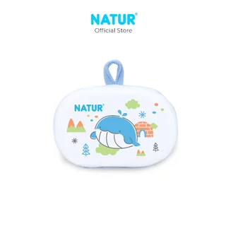 [New] NATUR เนเจอร์ ฟองน้ำถูตัวเด็ก ฟองน้ำอาบน้ำเด็ก (เพนกวิน/ปลาวาฬ)