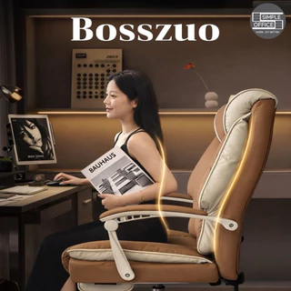 NEW รุ่น BOSSZUO 10 รุ่น เก้าอี้หนัง PU 100% เก้าอี้คอม เก้าอี้เพื่อสุขภาพ เก้าอี้ทำงาน เก้าอี้เกมมิ่ง เก้าอี้ออฟฟิส