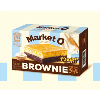 ใหม่! มาร์เก็ตโอ บราวนี่รสครีมชีส (ตรา โอริออน) ORION MARKET O BROWNIE CRAM CHEESE 오리온 마켓오 브라우니 크림치즈