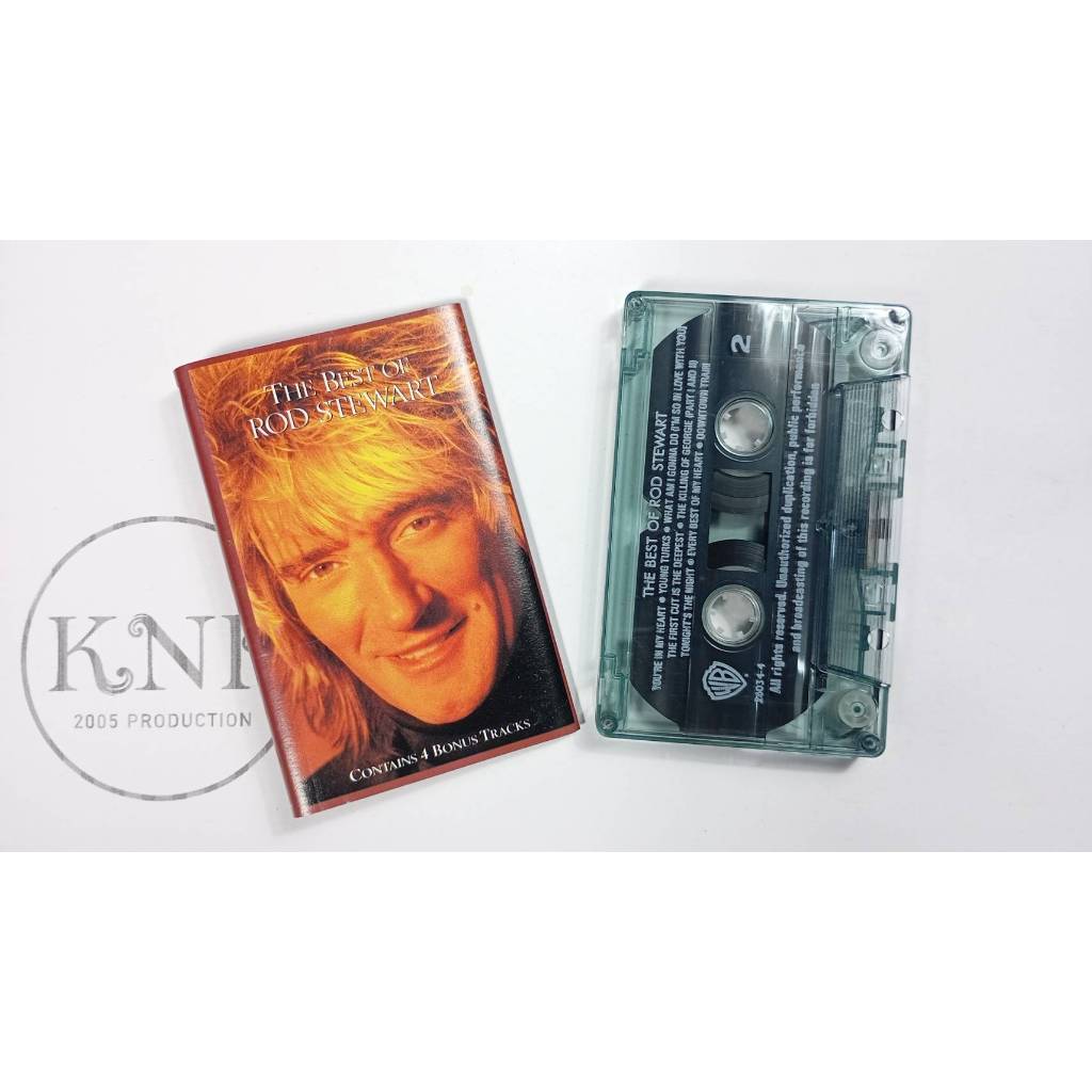 Tape Cassette เทปเพลง ROD STEWART  อัลบัม THE BEST OF ROD STEWART