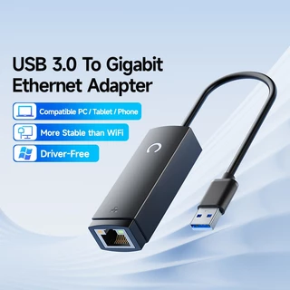 ⚡ส่งจาก กทม⚡Jasoz อะแดปเตอร์อีเทอร์เน็ต USB 3.0 to LAN 100/1000Mbps โน๊ตบุ๊ค Notebook Computer PC
