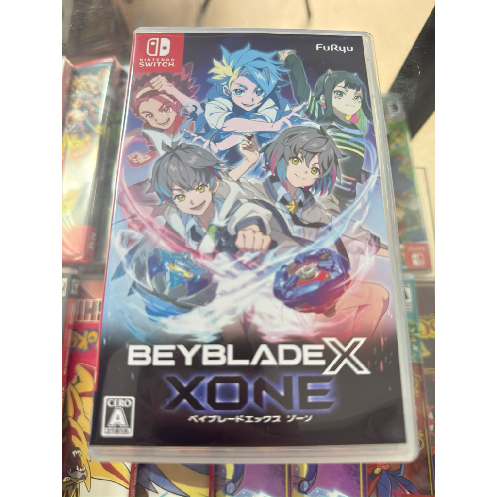 แผ่นสวิตช์มือสอง beyblade x xone jp