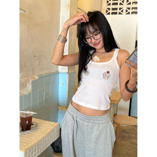 AHOLICBKK | TANK TOP CHERRY CRUSH - เสื้อกล้าม