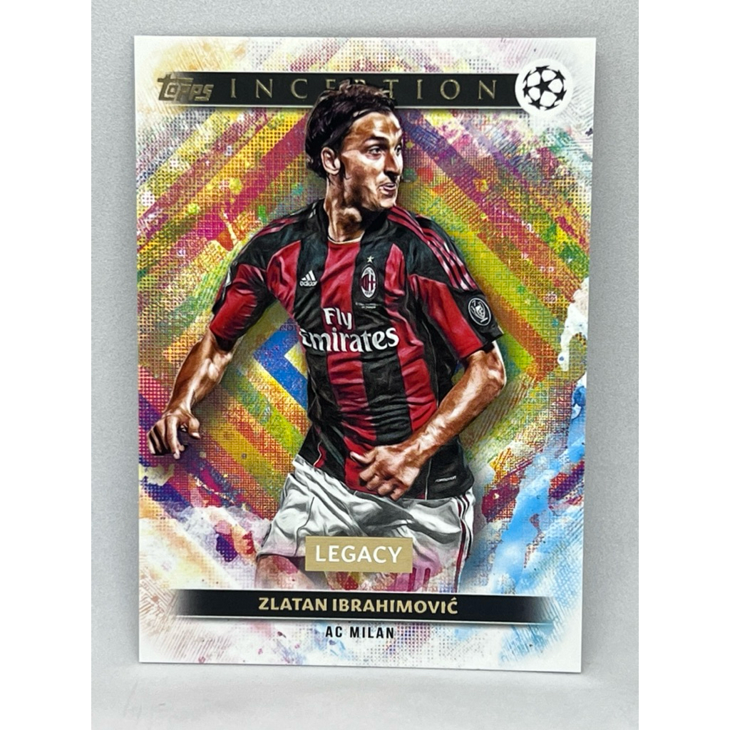 การ์ดฟุตบอล Topps Inception 2024 - 2025 Zlatan Ibrahimovic Base