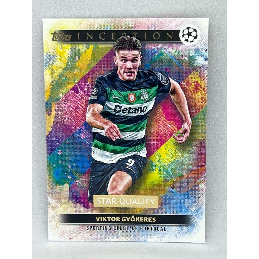การ์ดฟุตบอล Topps Inception 2024 - 2025 Viktor Gyokeres Base