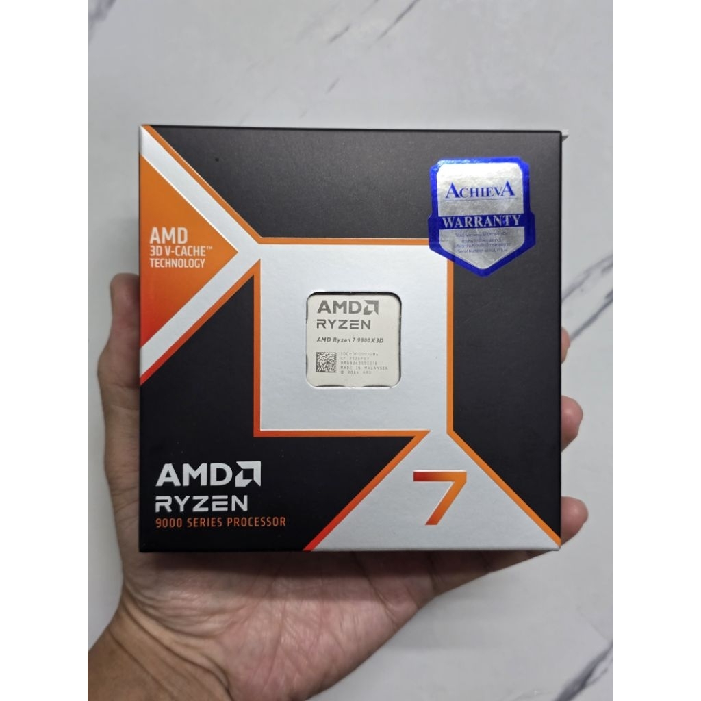 Ryzen 7 9800x3d มือหนึ่ง ประกันร้าน Advice
