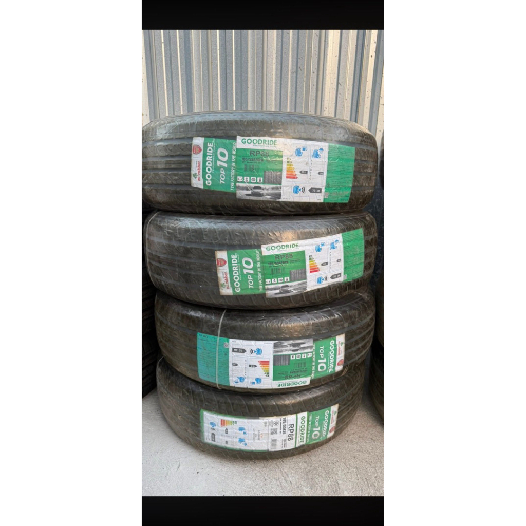 GOODRIDE ยางรถยนต์ใหม่ 185/55/16 (เก๋งล้อขอบ 16 ) รุ่น RP88 ปี24 ราคาต่อเส้น