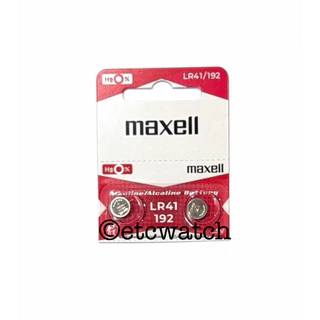 พร้อมส่ง> ถ่านกระดุม ถ่านปรอทวัดไข้ Maxell LR41 / AG3 / L736 2 ก้อน