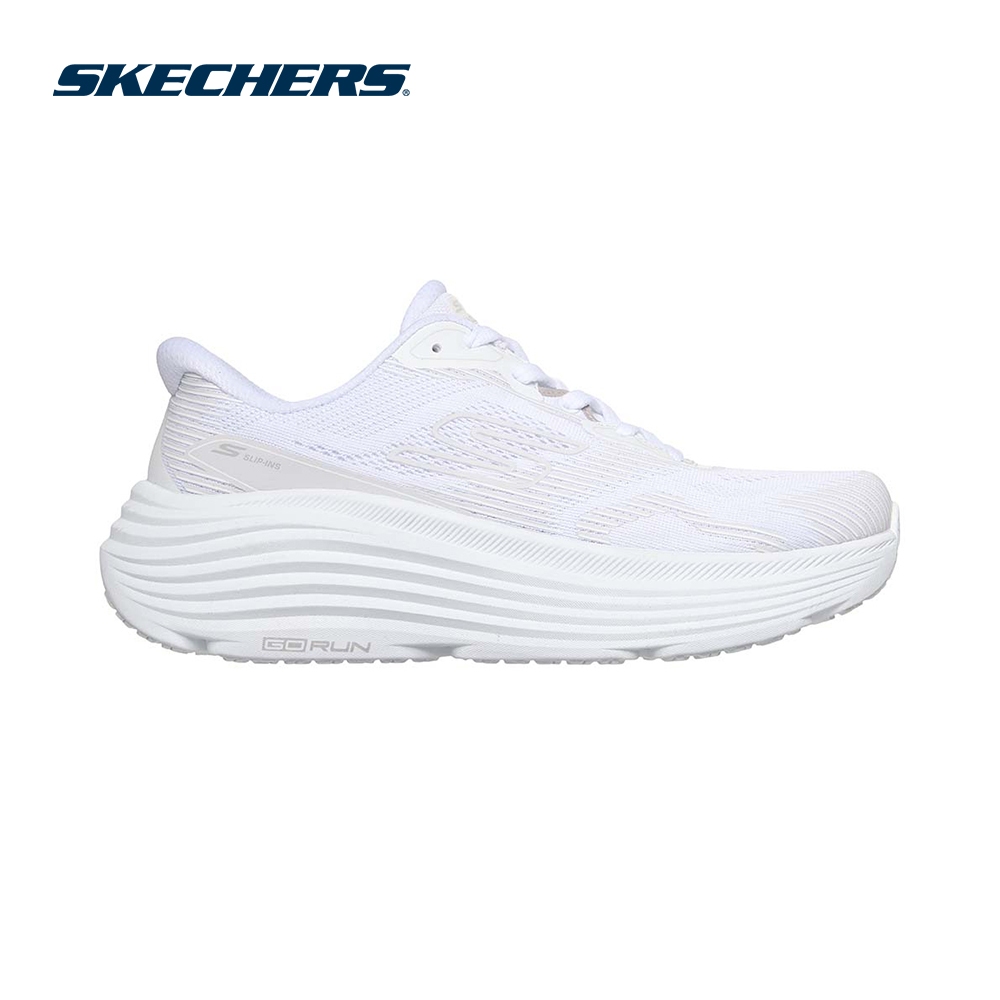 Skechers สเก็ตเชอร์ส รองเท้าผู้หญิง Women Performance Max Cush Endeavour Shoes - 129484-WHT (latest)