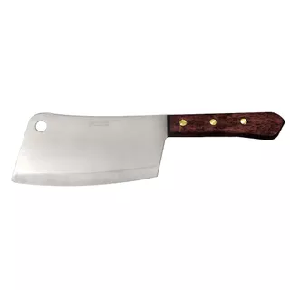 Rocket (ตราจรวด) มีดสับ 7 นิ้ว ด้ามไม้ จรวด ใบมีดผลิตจากสเตนเลสสตีล Cleaver Knife Wooden Handle