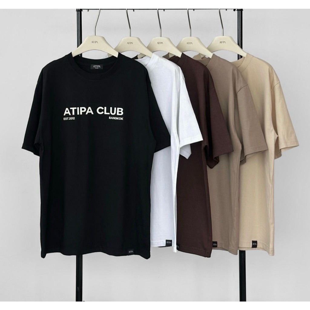 เสื้อAtipashop - BANGKOK ATP OVERSIZE T-SHIRT เสื้อยืด แขนสั้น คอกลม โอเวอร์ไซส์ สกรีนลาย Unisex ใส่ได้ชาย หญิง