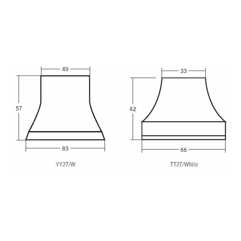 [ส่งยกลัง] BEC แป้นขั้วเกลียวพลาสติก รุ่น TT27 YY27 สีขาว ขั้ว E27 ขั้วแป้นไฟเกลียว - รูปที่ 3
