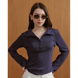 MALISTA - Polen Top เสื้อแขนยาวปักlogo