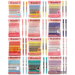 (12ด้าม)ปากกาลูกลื่น 0.38 LAMOON