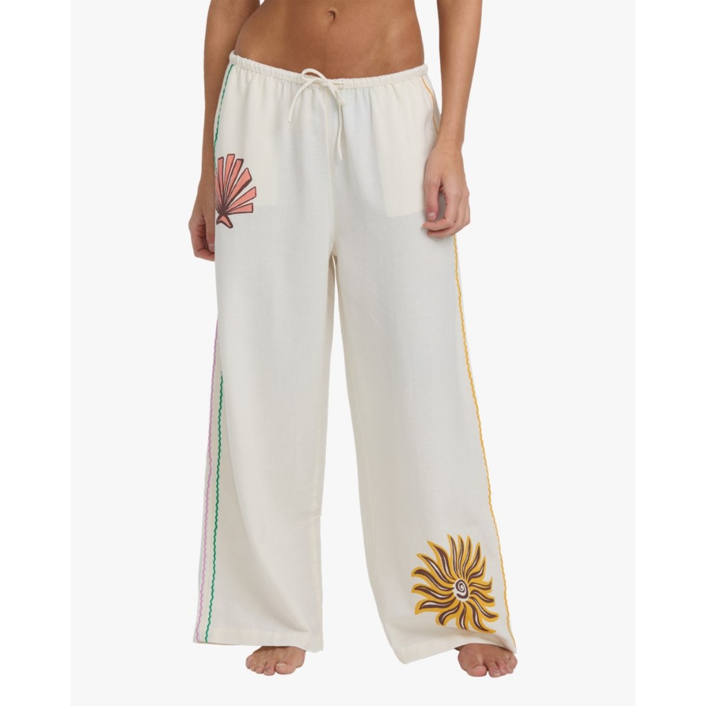 BILLABONG กางเกงขายาวผู้หญิง Womens Colour My Summer Wave Haze Elastic Pants 254 24B124510-SCS