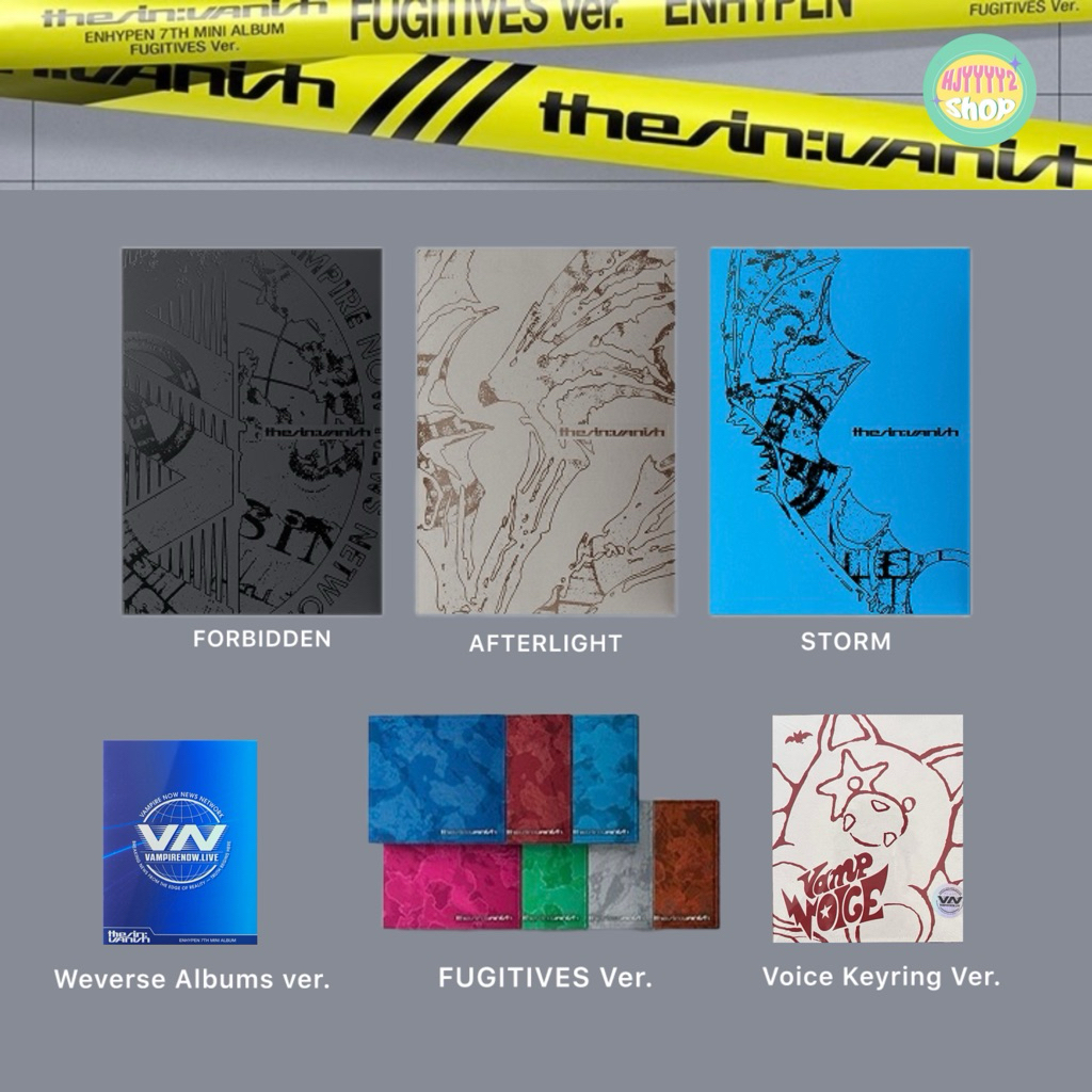 [พร้อมส่งในไทย] อัลบั้ม Enhypen THE SIN : VANISH