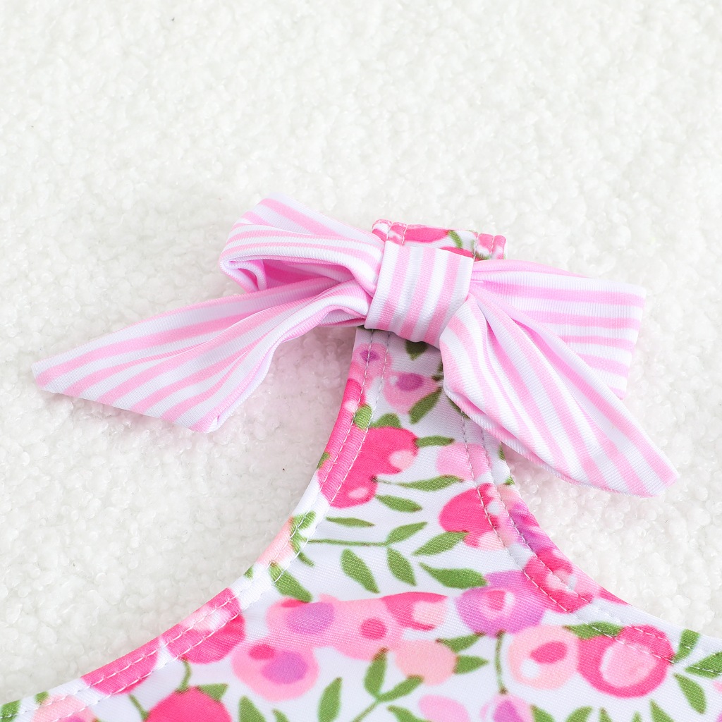 ชุดว่ายน้ำเด็กอ่อน MiniQueen รุ่น Blooming Bikini (SWM00072) - รูปที่ 2