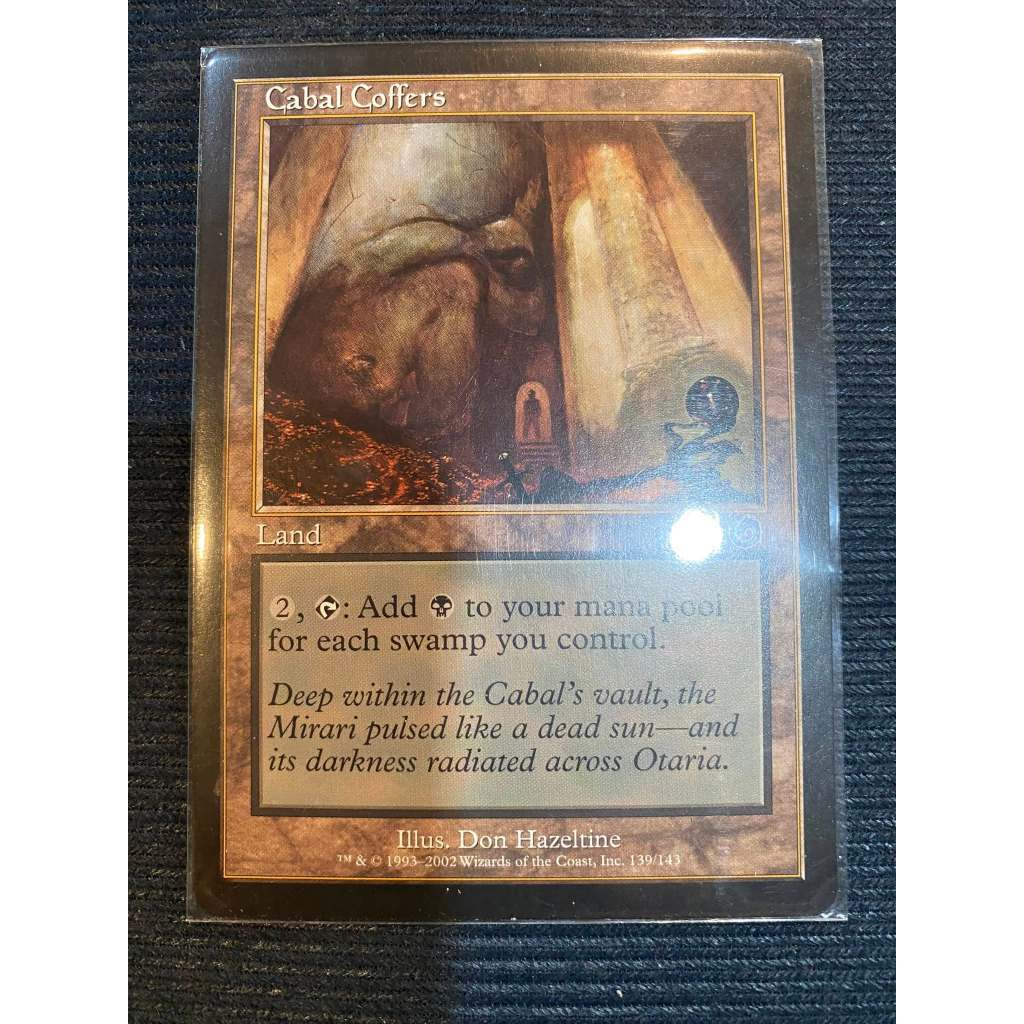 MtG Single Card: Cabal Coffers  Set: Torment  Rarity: Uncommon  Collector No. 139