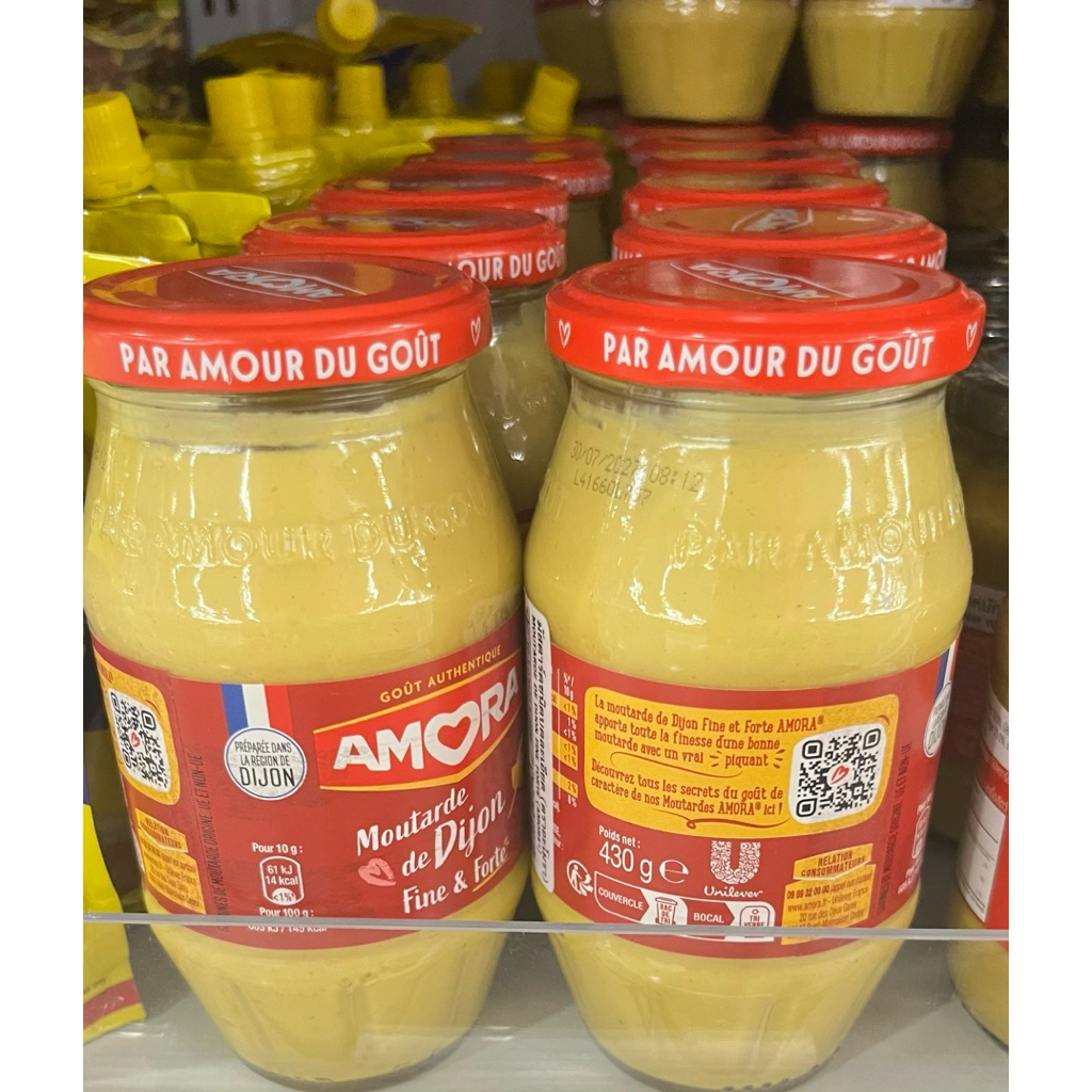 อะโมรา มัสตาร์ด ดิจอง 430กรัม 320 บาท