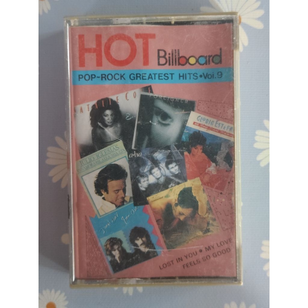 เทปคาสเซ็ท เพลงสากล ยุค 70' 80' 90' / Hot Billboard - Pop-Rick Greatest hits vol 9