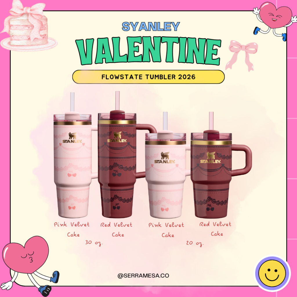 พร้อมส่ง :)  Stanley The Valentine’s Day Quencher H2.0 FlowStat  Tumbler ของแท้ 1000%