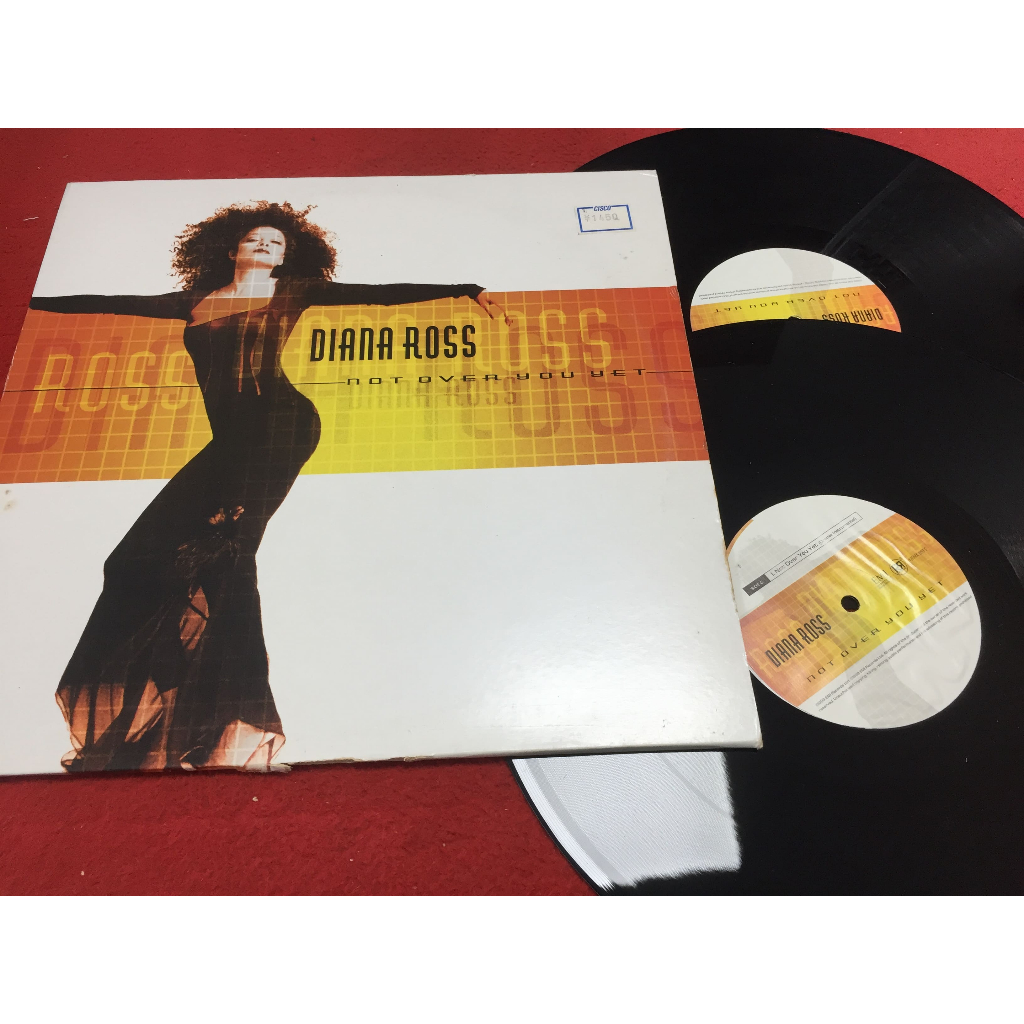 Not Over You Yet -  Diana Ross  ขนาด 12 นิ้ว LP ร้าน PinHaiMusic B87