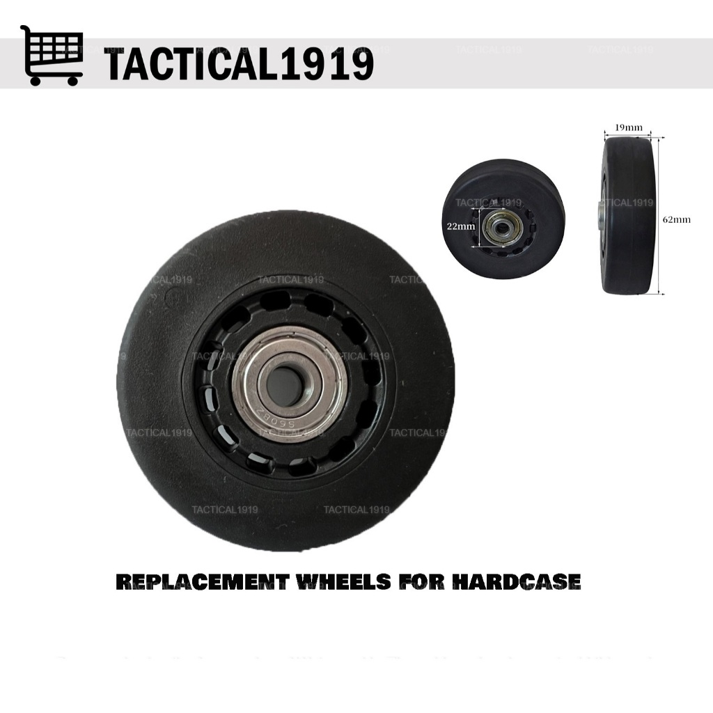 อะไหล่ล้อ HARDCASE HL-5129 / PELICAN 1510,1560 - Replacement wheel