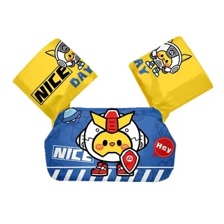 YP-568 เสื้อชูชีพเด็ก ลายการ์ตูนแฟนซี พร้อมปลอกแขนในตัว ให้ความปลอดภัยและกันจม ลายน่ารัก สำหรับเด็กๆ ที่ชอบว่ายน้ำ