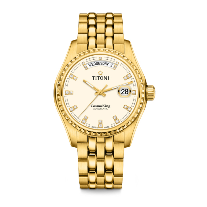 Titoni Luxury Gents Watch - Cosmo Model:797G-541
