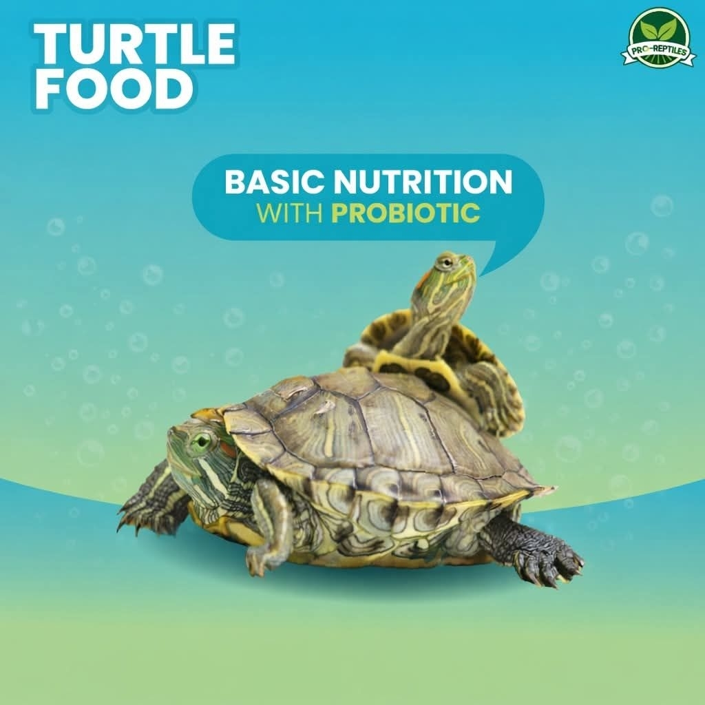 NEW!🐢💧อาหารเต่าน้ำ Pro Reptiles โปรตีนสูง แคลเซียมสูง พร้อม โปรไบโอติก - รูปที่ 3