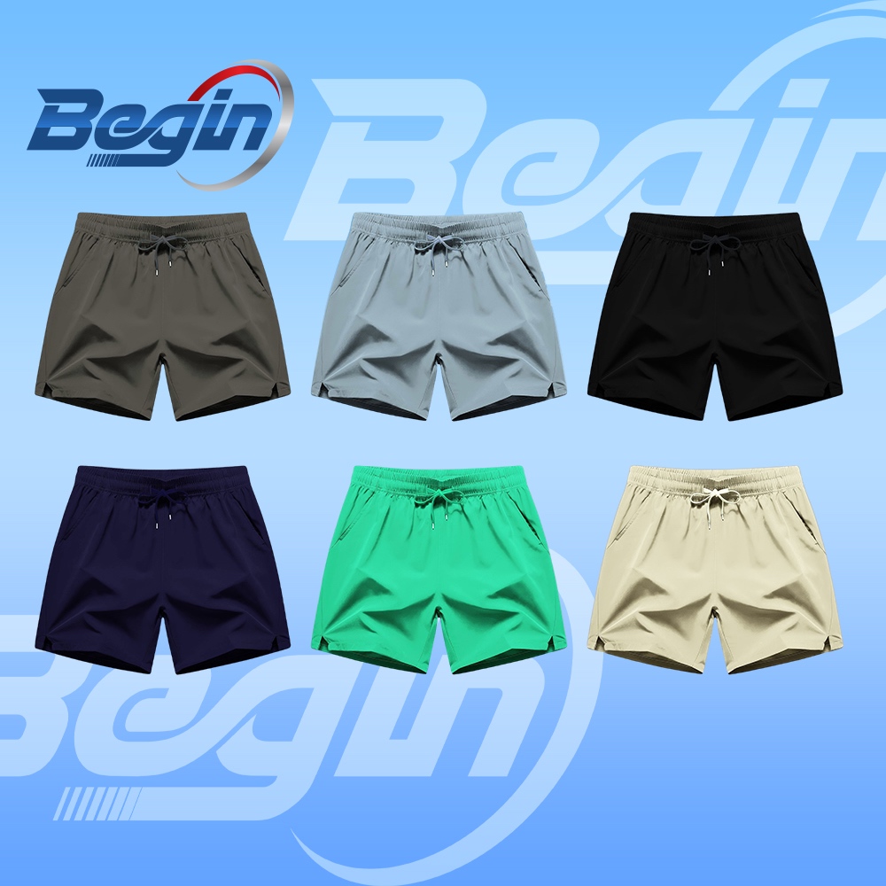 กางเกงขาสั้น ผู้ชาย ทรงขากว้าง - Begin Shade Shorts