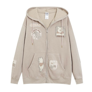POOH HOODIE 🍪Winnie the pooh  hoodie 🪴เสื้อฮู้ด หมีพูห์ Winn…