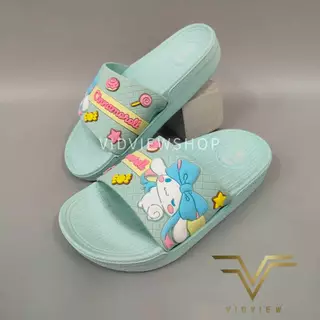 VIDVIEW มีส่งด่วน รองเท้าแตะเด็ก Adda 82149 สำหรับเด็กหญิง Cinnamoroll ไซส์ 28-35 แบบสวม