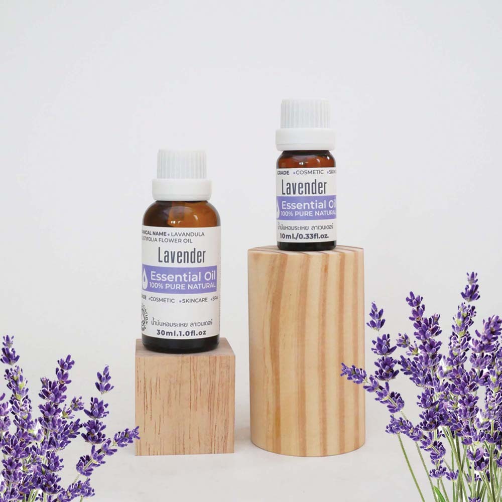 น้ำมันหอมระเหย ลาเวนเดอร์ Lavender Essential Oil KC ขนาด 100g. / 500g.